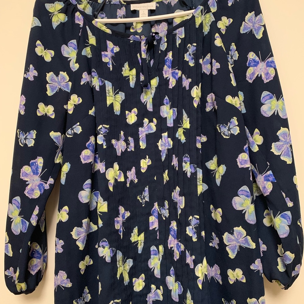 Charter Club Butterfly Blouse